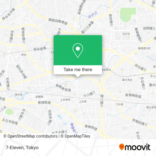 7-Eleven map