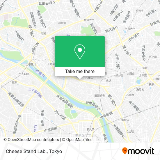 Cheese Stand Lab. map