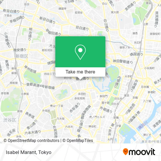 Isabel Marant map
