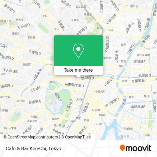 Cafe & Bar Ken-Chi map