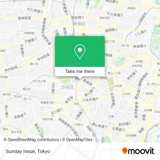 Sunday Issue map