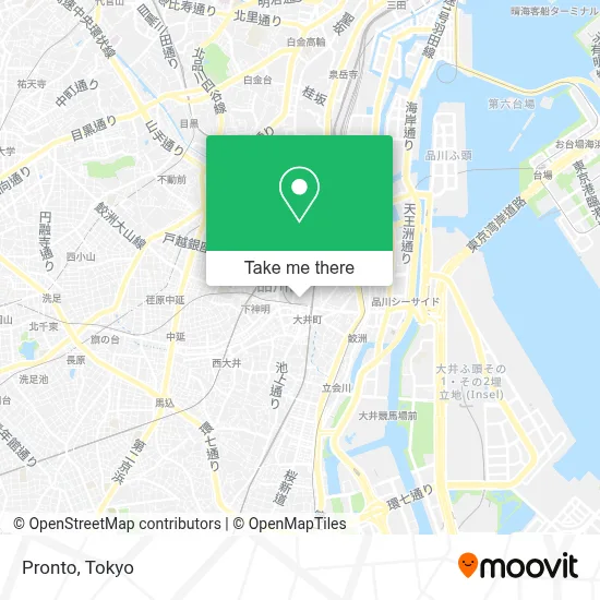 Pronto map