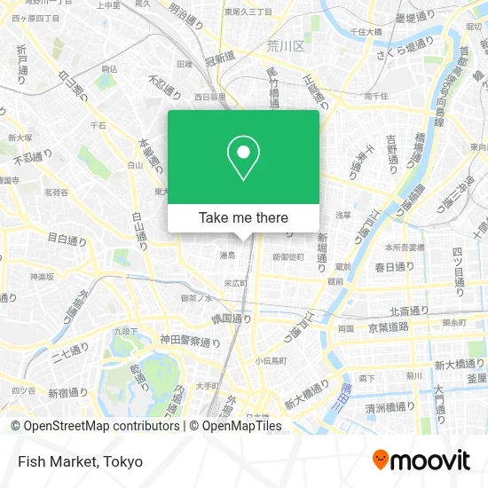Fish Market map