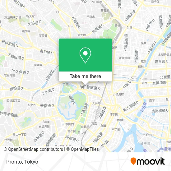 Pronto map