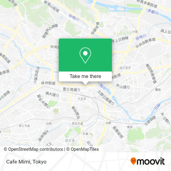 Cafe Mimi map