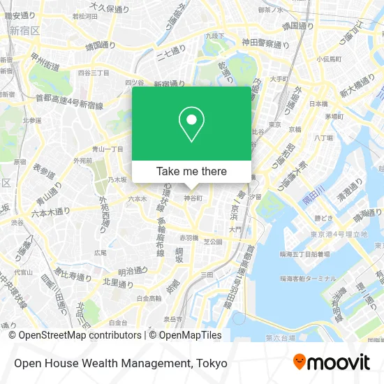 Open House Wealth Management map