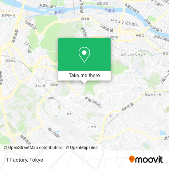 T-Factory map