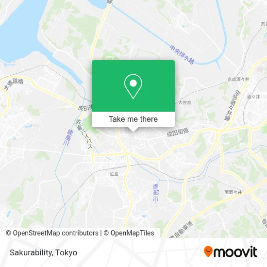 Sakurability map