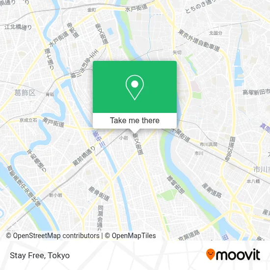 Stay Free map