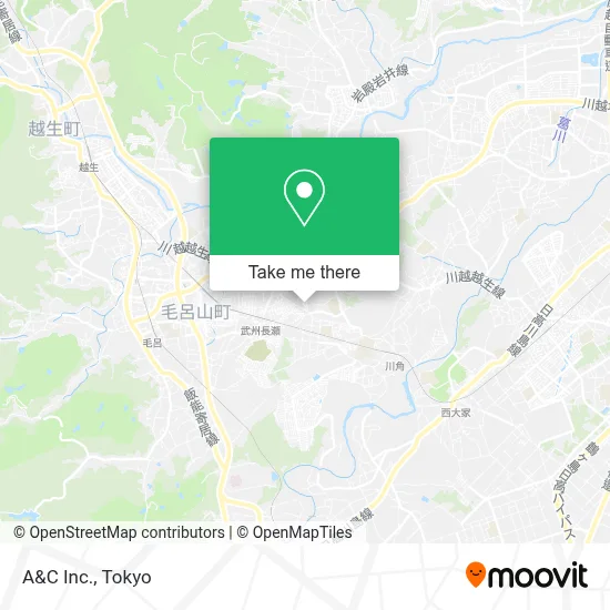 A&C Inc. map