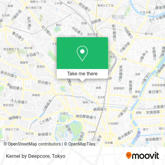 Kernel by Deepcore map