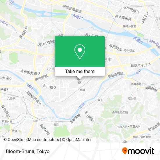 Bloom-Bruna map