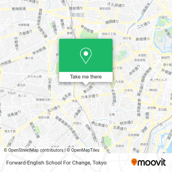 Forward-English School For Change map