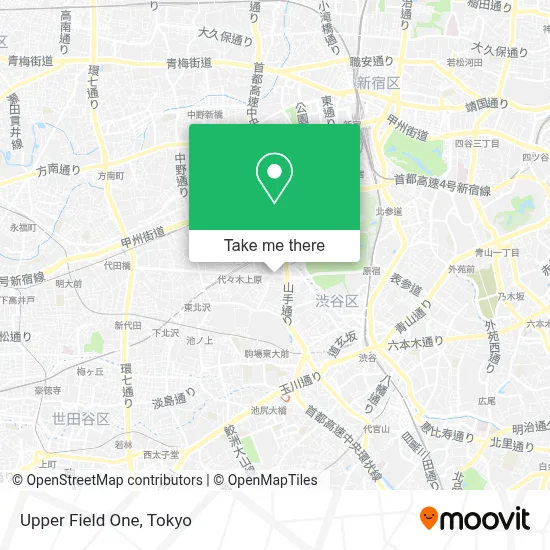 Upper  Field  One map