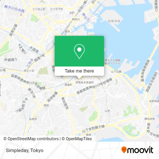 Simpleday map