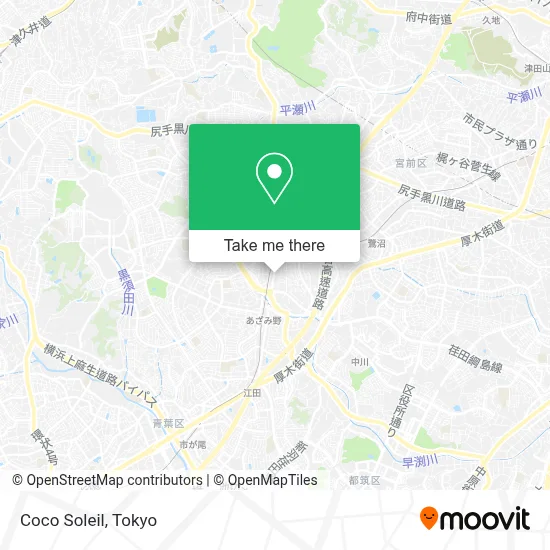 Coco Soleil map
