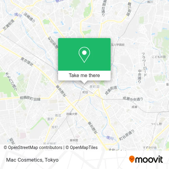 Mac Cosmetics map