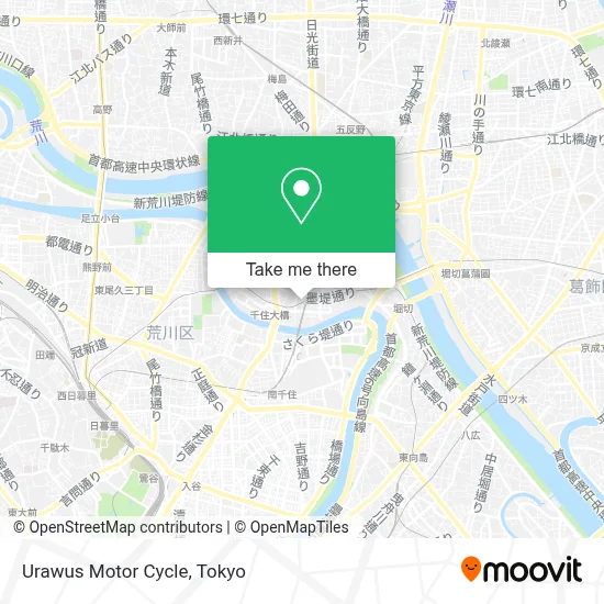 Urawus Motor Cycle map
