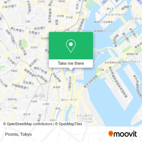 Pronto map