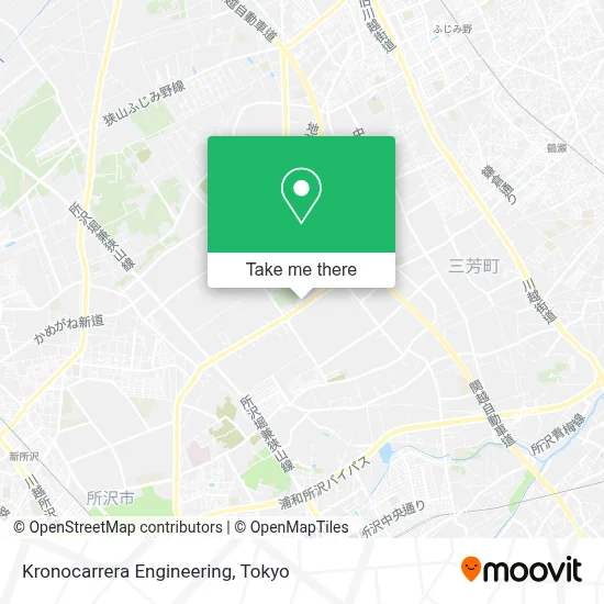 Kronocarrera Engineering map