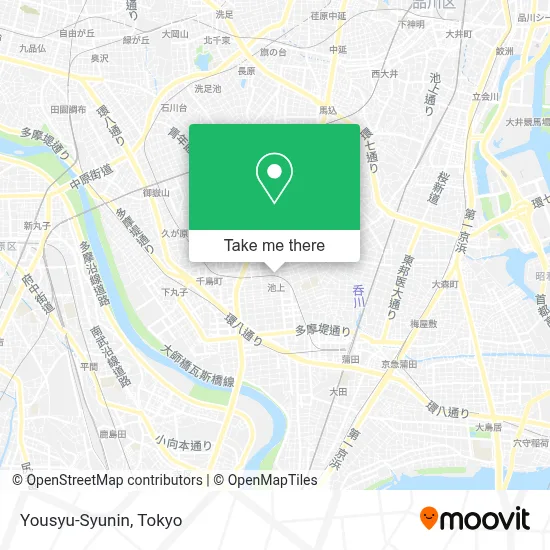 Yousyu-Syunin map