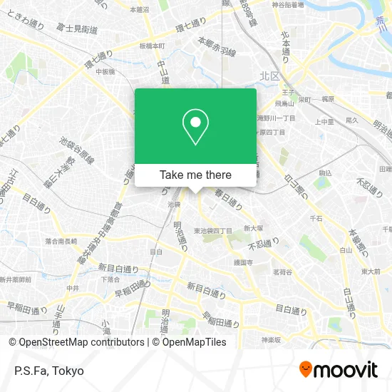 P.S.Fa map