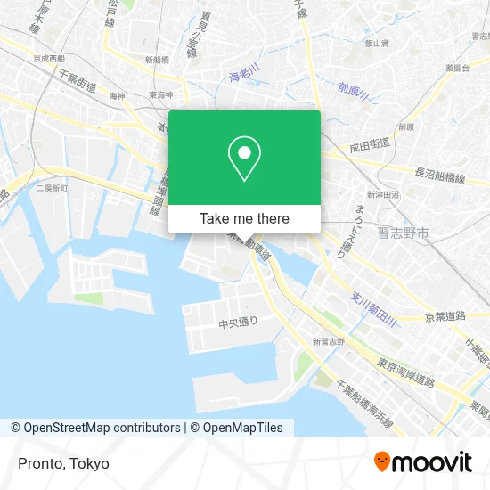 Pronto map