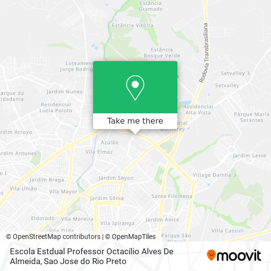 Escola Estdual Professor Octacílio Alves De Almeida map