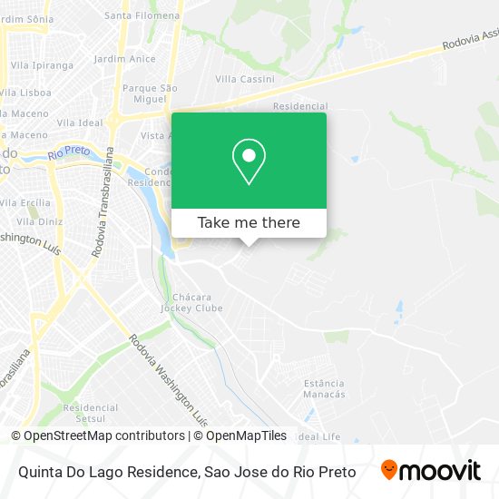Mapa Quinta Do Lago Residence