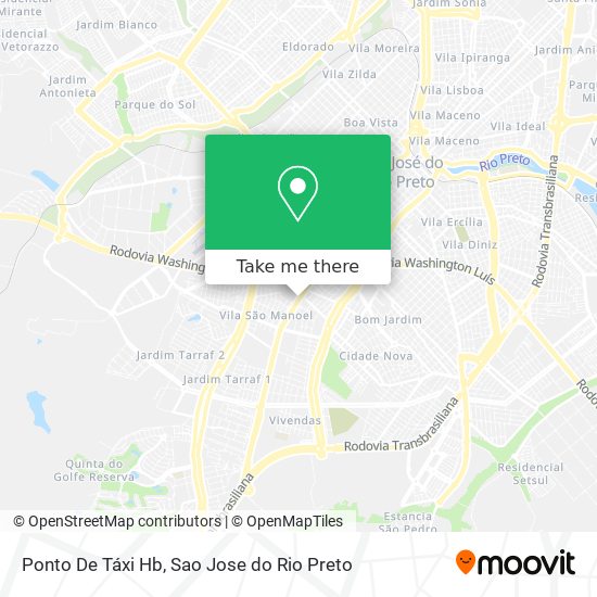 Ponto De Táxi Hb map