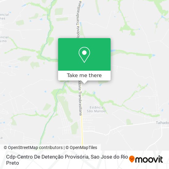 Cdp-Centro De Detenção Provisória map