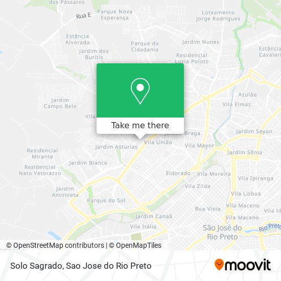 Solo Sagrado map