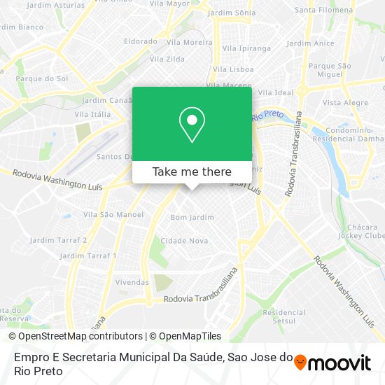 Empro E Secretaria Municipal Da Saúde map