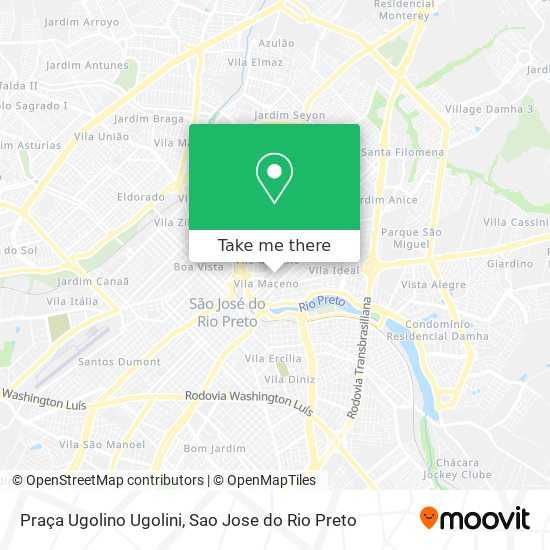 Praça Ugolino Ugolini map