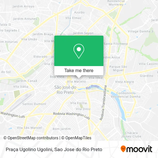 Praça Ugolino Ugolini map