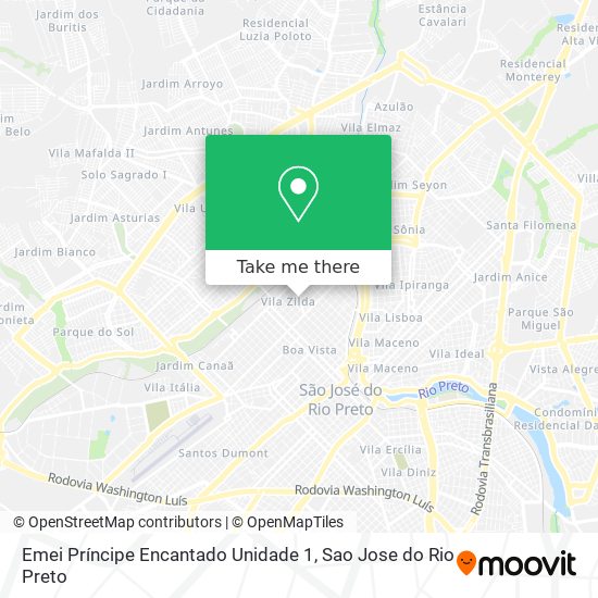 Emei Príncipe Encantado Unidade 1 map