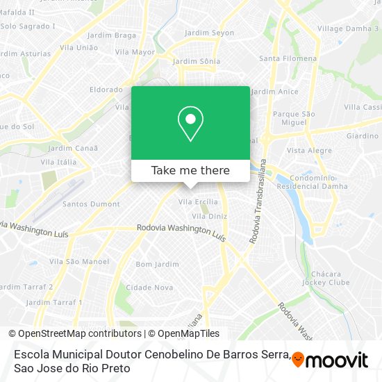 Escola Municipal Doutor Cenobelino De Barros Serra map