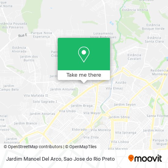 Jardim Manoel Del Arco map