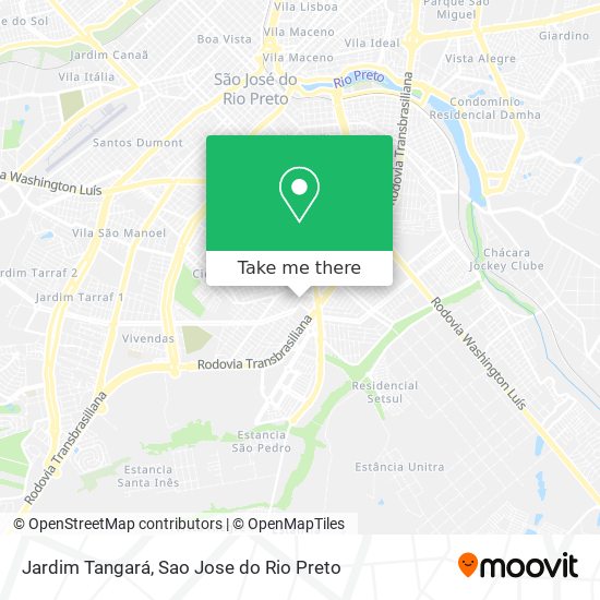 Jardim Tangará map