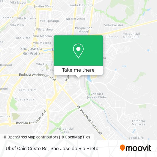 Ubsf Caic Cristo Rei map