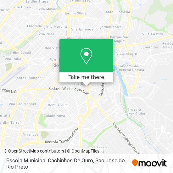 Escola Municipal Cachinhos De Ouro map