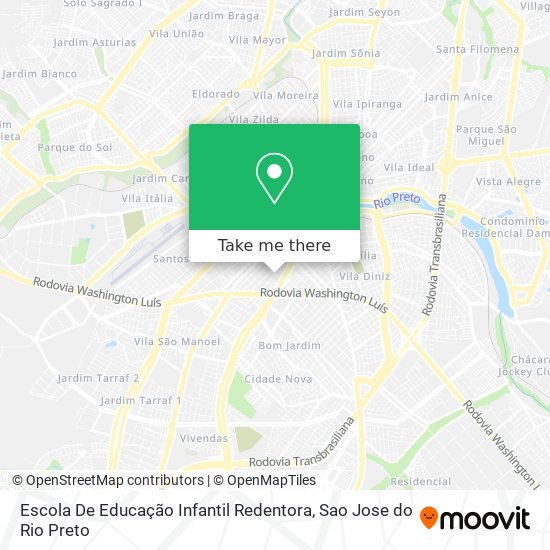 Escola De Educação Infantil Redentora map