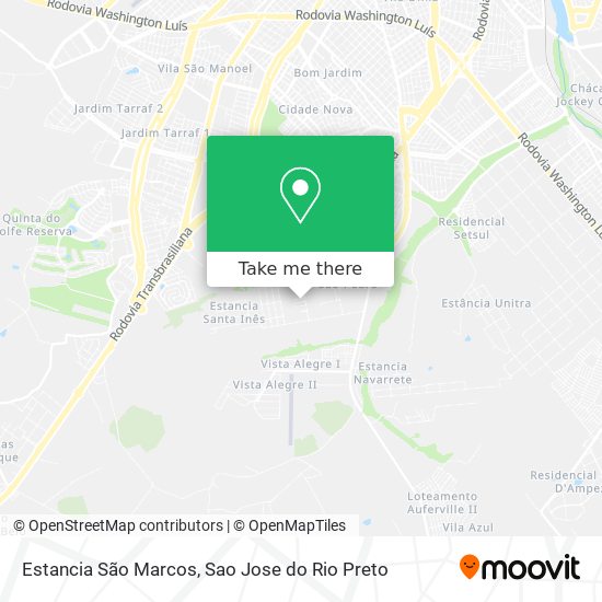Mapa Estancia São Marcos