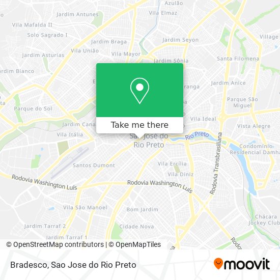 Bradesco map