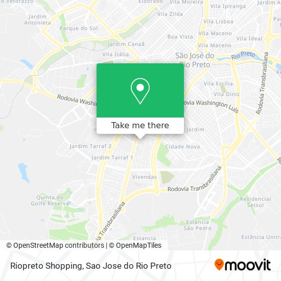 Mapa Riopreto Shopping