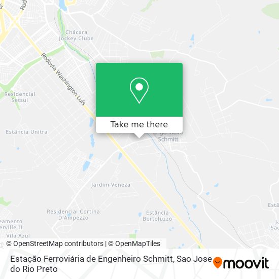 Estação Ferroviária de Engenheiro Schmitt map