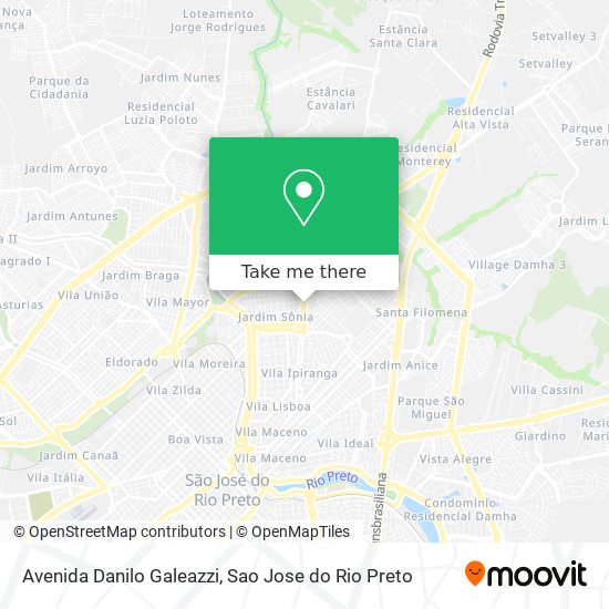 Avenida Danilo Galeazzi map