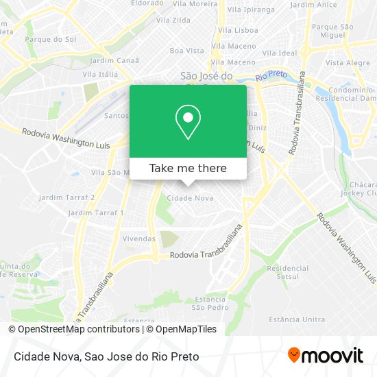 Cidade Nova map