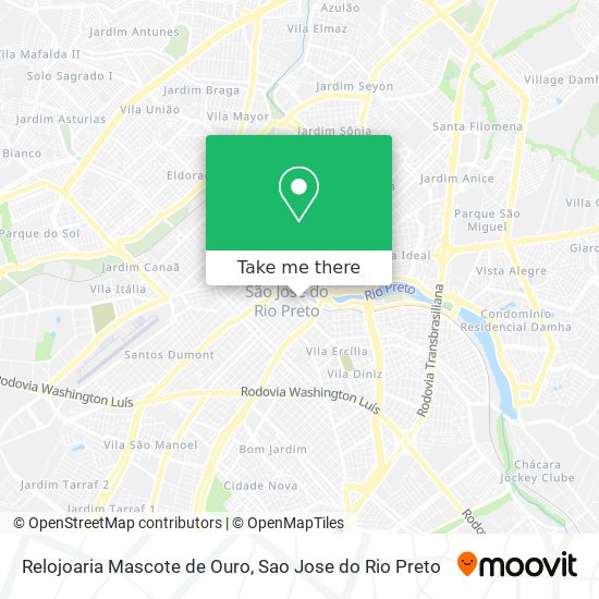 Relojoaria Mascote de Ouro map