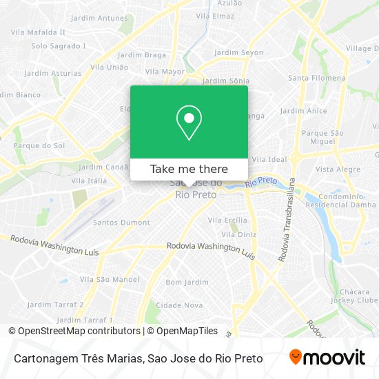 Cartonagem Três Marias map